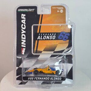 GreenLight Indycar #66 Fernando Alonso 1:64